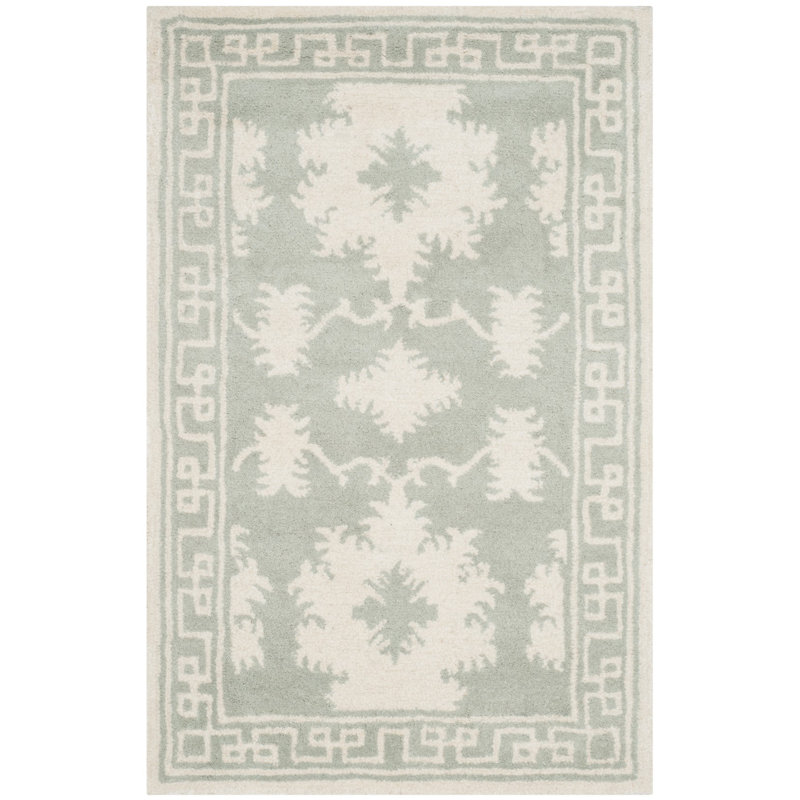 Rudra Hand Tufted Wool Oriental Rug, Rectangle 2'6" x 4'