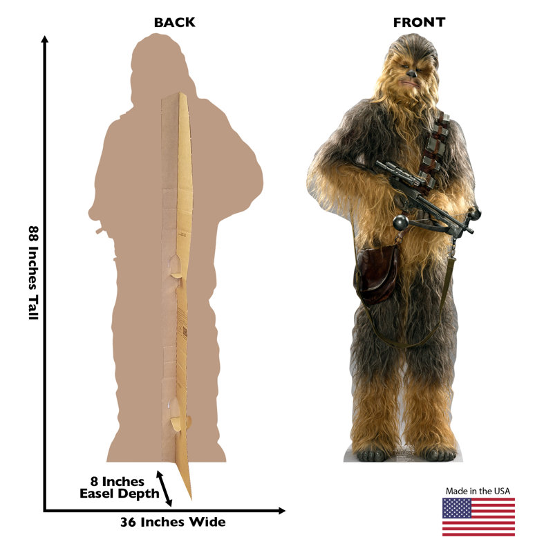 Advanced Graphics Star Wars Episonde VII: The Force Awakens 88'' Star Wars Cardboard Standup