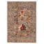 Tapis gris Ghazni 4 pi 1 po x 5 pi 9 po
