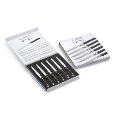 Laguiole Heritage 6 Pces Steak Knife Set