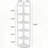 Six-Tier Corner Bookshelf Multi-Use Storage Shelf-28834186