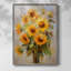 Impression encadrée FLORAL Series CDLX - bois massif-2124361293