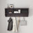 Rudloff Wall Mounted Coat with Hooks, Wall Mounted Coat Rack With 4 Dual Hooks Living Room Wooden Storage Shelf