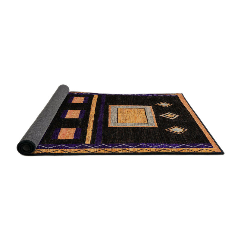 Abstract Indoor Rug, Round 4'