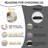 65"Compression  Chenille Frameless Memory Foam Compressed Loveseat - Two-seater Sofa, Deep Seat & No Assembly Required,Vacuum-sealed Delivery-40203406