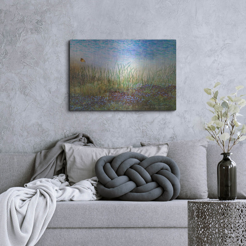 «Meadow With Butterfly» par Chris Vest, H 24 po x l 36 po