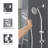 Pressure-Balanced Complete Shower System with Rough in-Valve-91285048