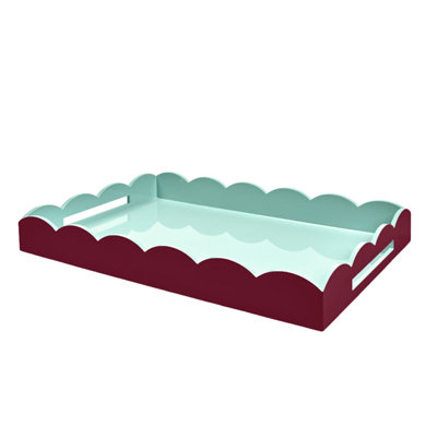 26x17 Scalloped Tray