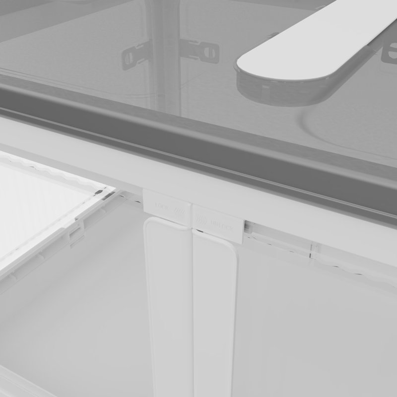 Organisateur de rangement empilable en plastique à 4 niveaux, 4, Blanc / Blanc