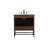 Corley 30'' Single Bathroom Vanity with Engineered Marble Top-667634371