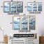 «Blue Bamboo Tranquility 1 - China Art», art mural-2048487219-2048487217