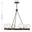 Lustre en bronze 6 lumières Darien-1492403097