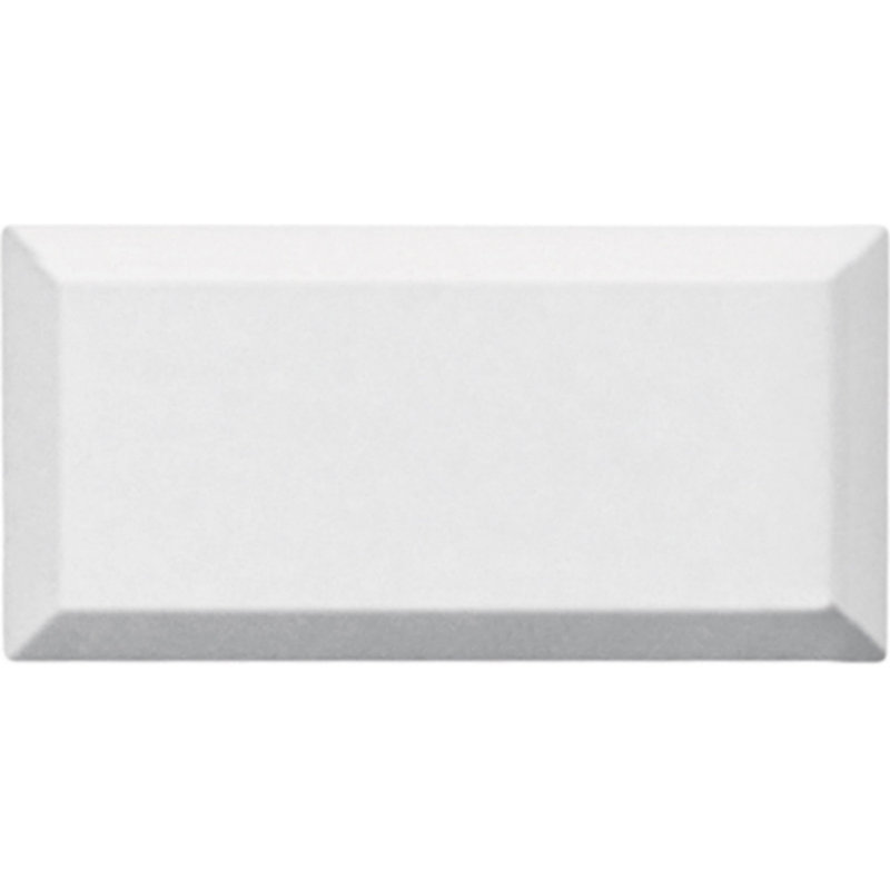Thassos 3" x 6" Beveled Marble Subway Wall Tile