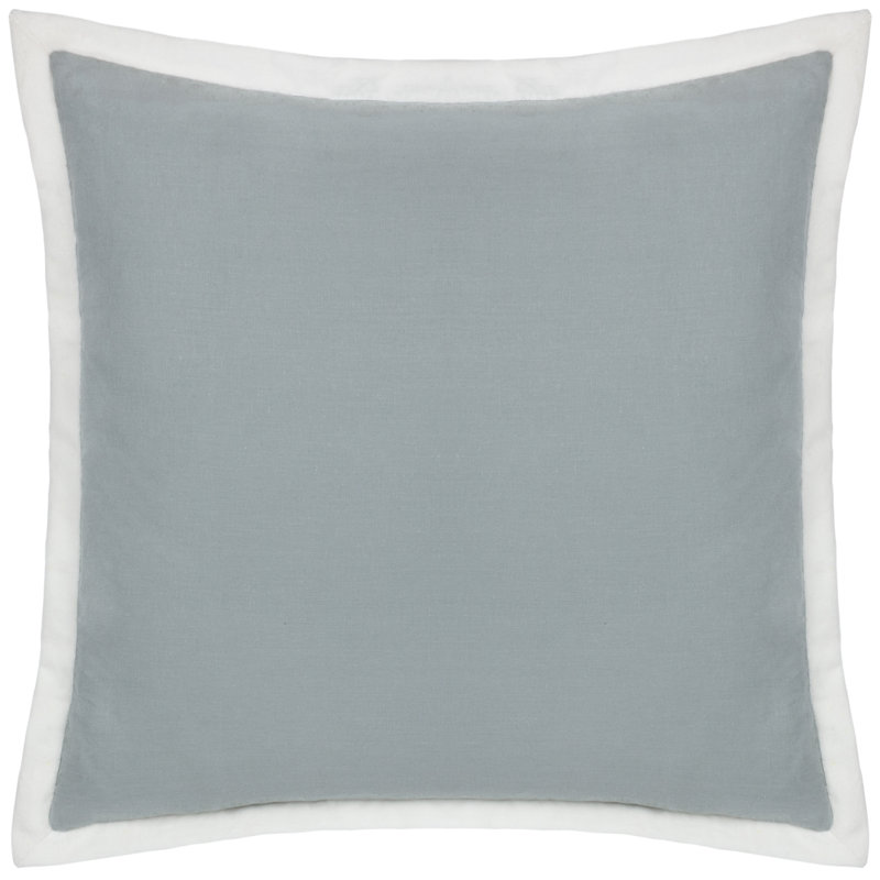 Winter Bloom Square Cushion, Brown