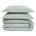 White/Sage Green