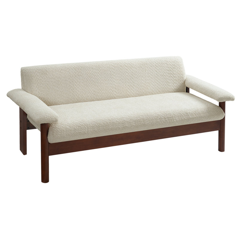 Canapé 2 places avec causeuse Modern, Beige