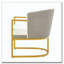 Chaise de lecture rembourrée Modern-220922004