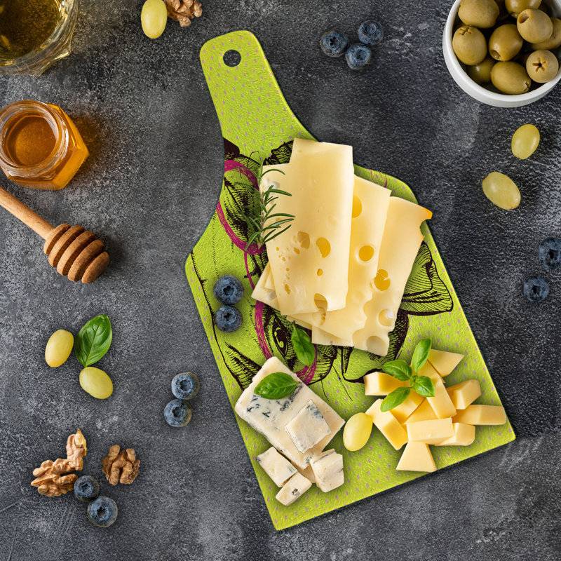 Planche à découper en verre trempé Ambesonne