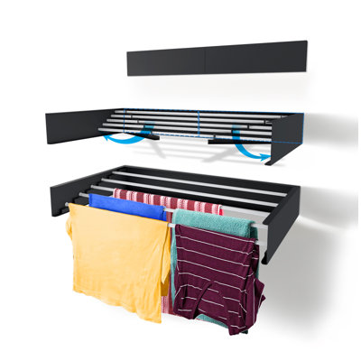 Wall-Mounted Drying Rack
