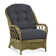 Chaise avec accoudoirs en rotin Everglade