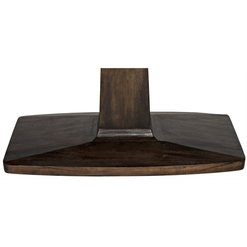 Travis Walnut Solid Wood Dining Table