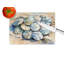 Sand Dollars Glass Cutting Board Large