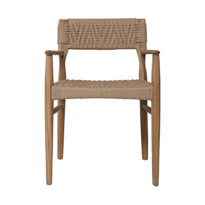 Chaise de patio en bois Rhona