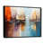 Black Floater Framed