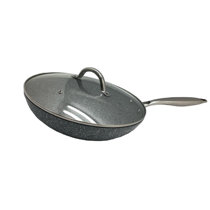 Non-Stick Crepe Pan 25 cm Evidencecast Iron Crepe Pan With Wooden Handle 25  cm Maestro 120840 RONNEBY BRUK