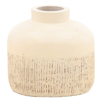 Egan Vase Off White