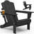 Kahn Folding Adirondack Chair with Cup Holder-903659709