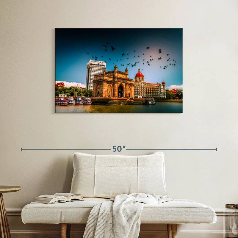 Vignette Harpa Gateway of India, H 26 po x l 39 po