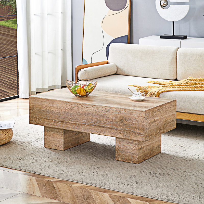 Table basse en bois