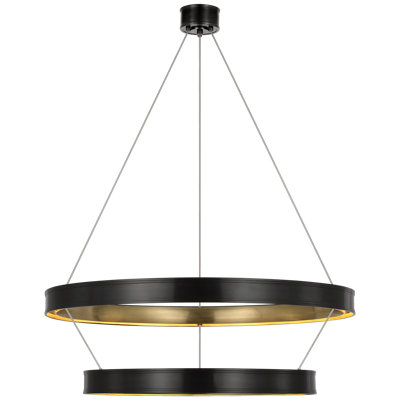 Connery 6 - Light Solid Brass LED Chandelier by Chapman & Myers