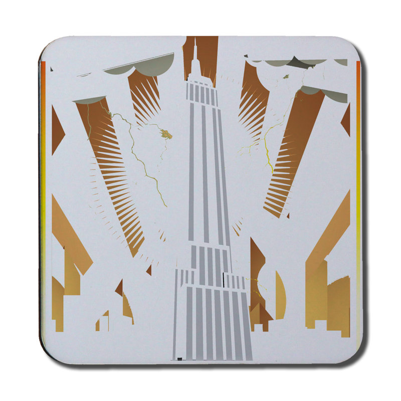 Square 6 Piece Coaster Set