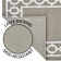 Trellis Border Tufted Performance Runner Rug