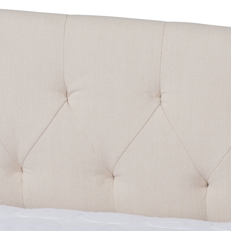 Eppie Upholstered Daybed, Queen, Beige