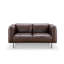Causeuse en cuir Raven