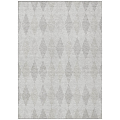 Clintonville Washable Geometric Indoor / Outdoor Rug