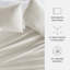 Ensemble de draps en coton Sateen-30941425-30941382