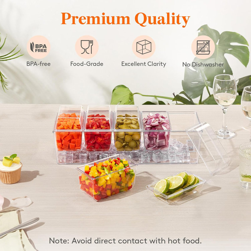 Lakaiya Plastic Ice Cube Tray