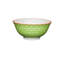 KitchenCraft Bright Green Geometric Print Ceramic Bowls