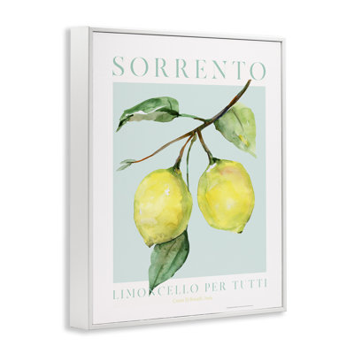 Art giclée de branche de citron de Sorrente par Reinders