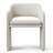 19" Seat Height Upholstered Waterproof Dining Armchair-357556152
