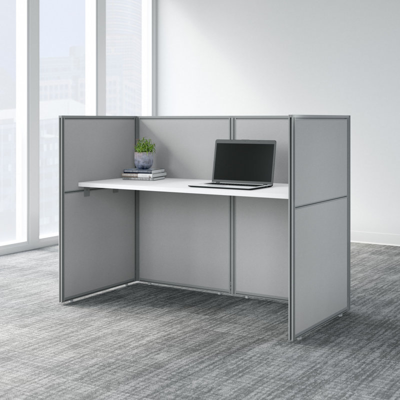 Poste de travail Bush Office Furniture, Blanc pur