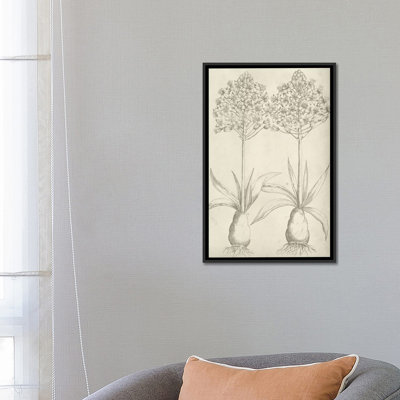 « fresco floral i », impression sur toile