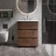 Meuble-lavabo simple avec plateau en céramique Derrance-642435464-642435478