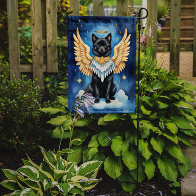 Drapeau Schipperke My Angel Garden