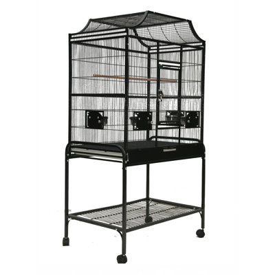 32 X 21 Victorian Top Floor Bird Cage Black by A&E 