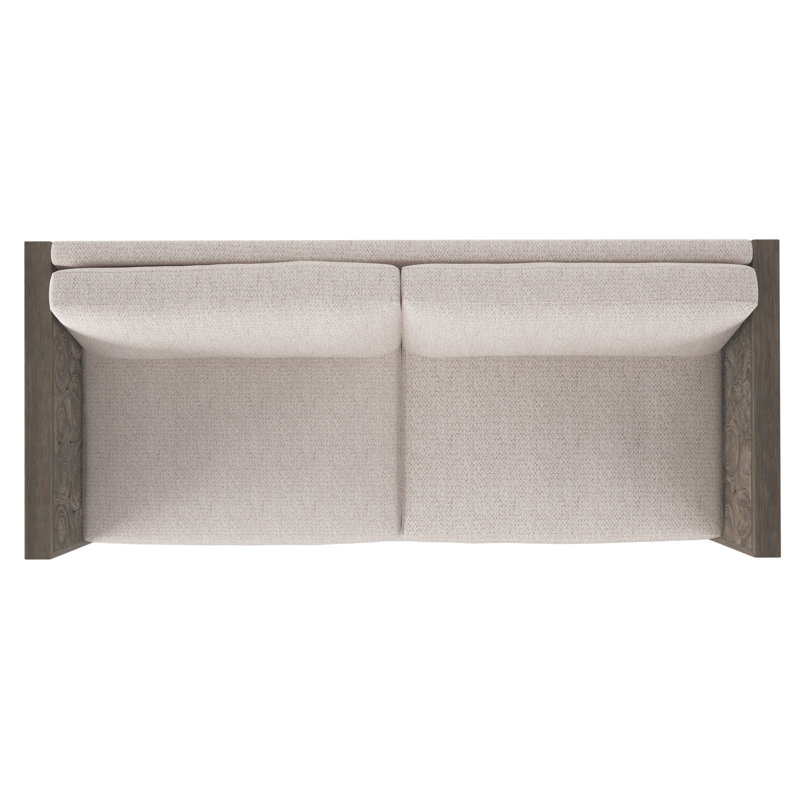 Madura Outdoor Loveseat, Beige, Smoked Truffle